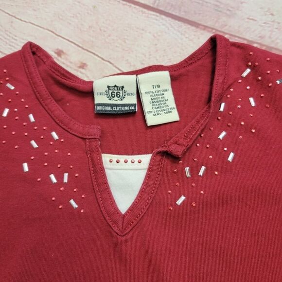 Route 66 blouse 7/8 - Picture 2 of 3